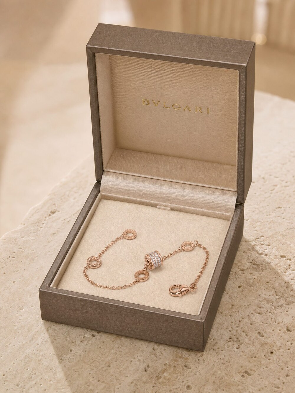 Bulgari Refined Statement Bracelet Style 1 | New with Box - Picture 6 of 9